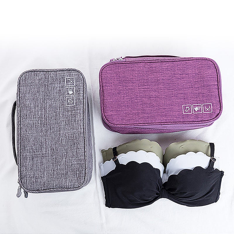 Bra Underwear Storage Bag 3 Layers Travel Organizer Cosmetics Storage Bag For Cosmetics Toiletries Hotel Home Bathroom Business - Image 5