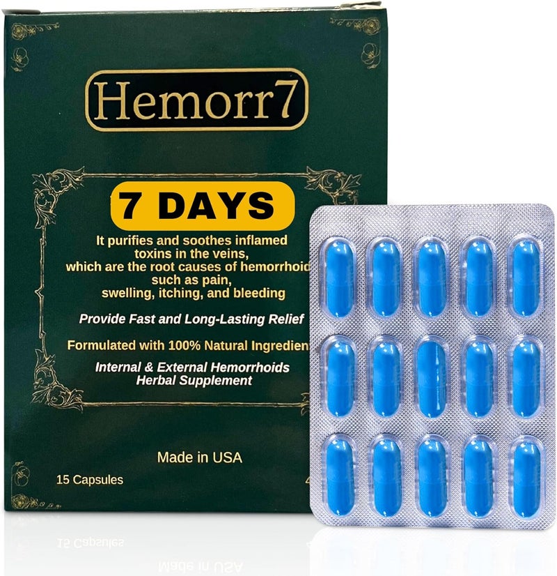 علاج الأعشاب للبواسير، تركيبة التخلص من السموم لمدة 7 أيام، تعمل العلاجات العشبية على معالجة الأسباب الجذرية للبواسير لتوفير راحة طويلة الأمد.