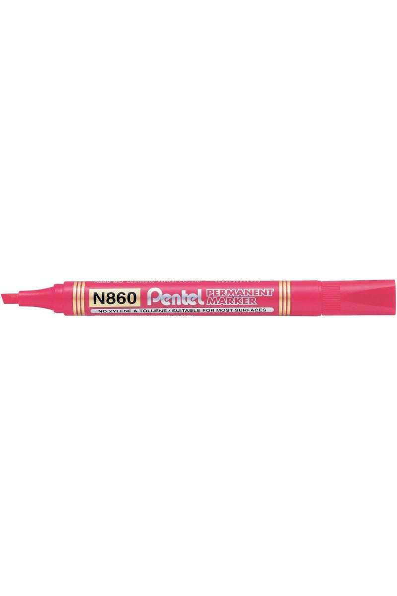 Chisel Tip Permanent Marker, Red