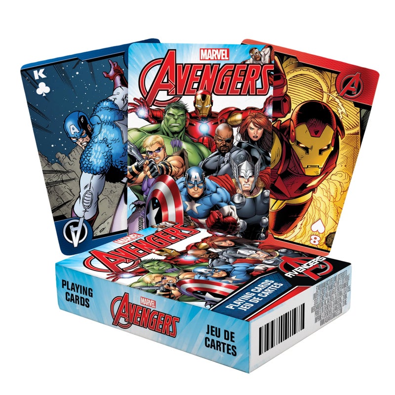 AQUARIUS Marvel Avengers Comics Playing Cards 3Multicolored - Image 2