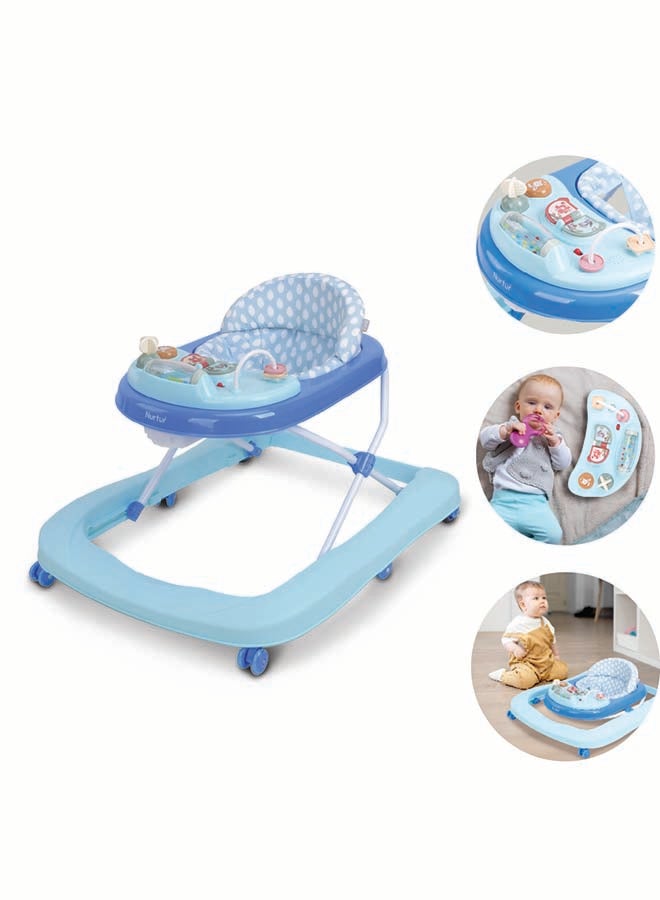 Nurtur 3 In 1 Baby Multi Walker-rocking Function- Music - 3 Height Adjustment, easy fold - Multi - Image 1