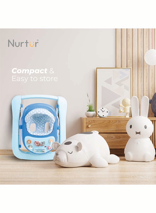 Nurtur 3 In 1 Baby Multi Walker-rocking Function- Music - 3 Height Adjustment, easy fold - Multi - Image 5
