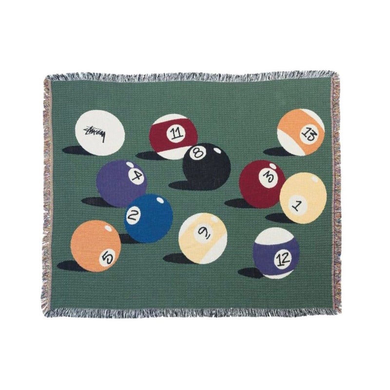 Trendy West Coast Billiard Blanket Trendy Blanket Shawn Yue Studio Workwear Poster Tapestry(Stutsy., 130*160cm) - Image 5