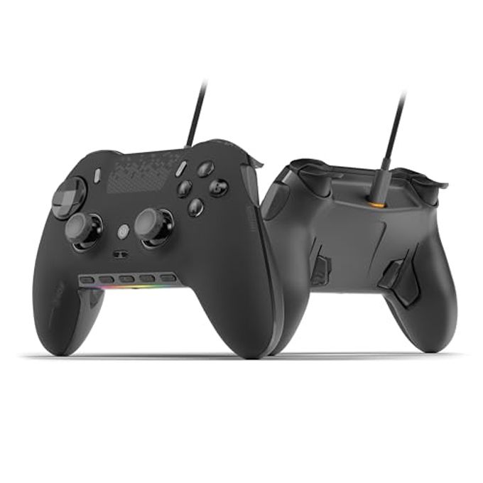 SCUF Envision V1 (2023) Wired Pc Gaming Controller Five Remappable G-Keys Remappable Back Paddles Icue Compatible Black - Image 4