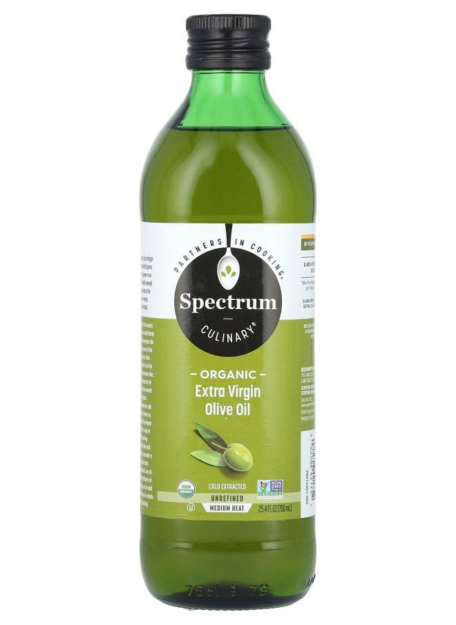 Organic Extra Virgin Olive Oil Cold Extracted 25.4 fl oz (750 ml) - pzsku/Z3F2C1E731976645CC962Z/45/_/1731508831/b89304c0-c73b-426f-84f9-a7b60c8f267c