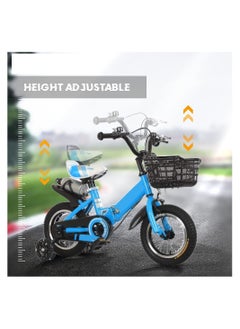 Cool Baby Kids Bike with Hand Brake and Basket for Ages 3-9 Years  12  Inch  - Image 3