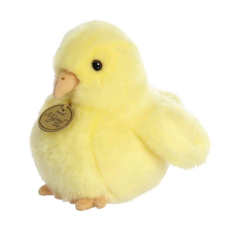 AuroraÂ® Adorable MiyoniÂ® Tots Chick Stuffed Animal - Lifelike Detail - Cherished Companionship - Yellow 6 Inches - Image 1