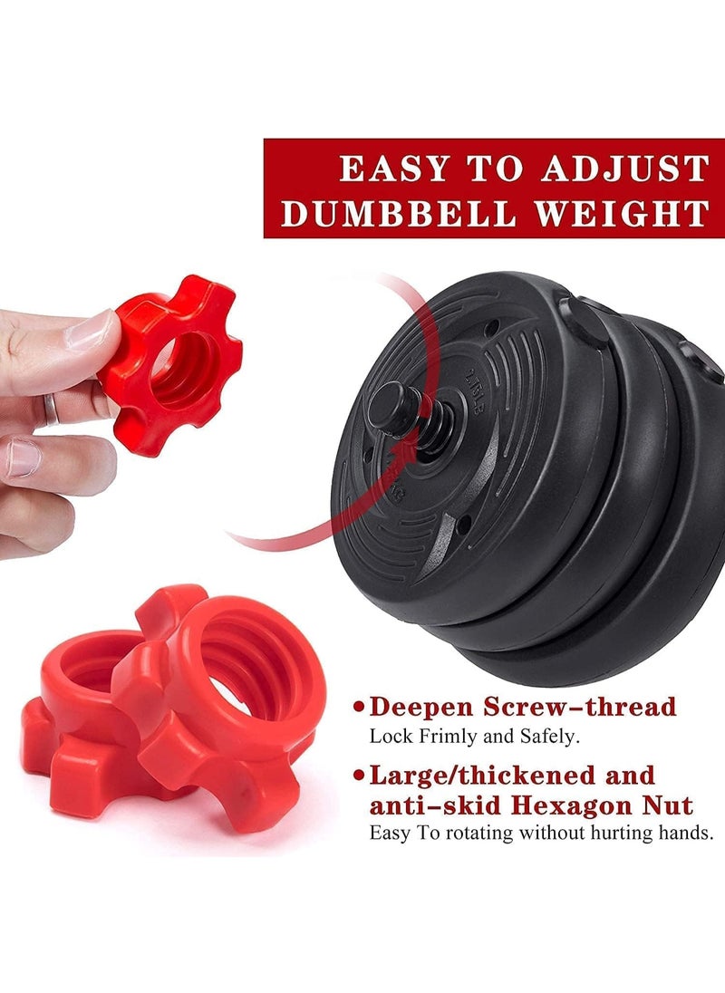 SportQ - SportQ® 6 in 1 Multitasking Dumbbell, Adjustable on Weighted Ball and Olympic Bars, Push Up Training, Ideal for Free Weight Exercise, Fitness and Home Workout, Unisex - Image 1