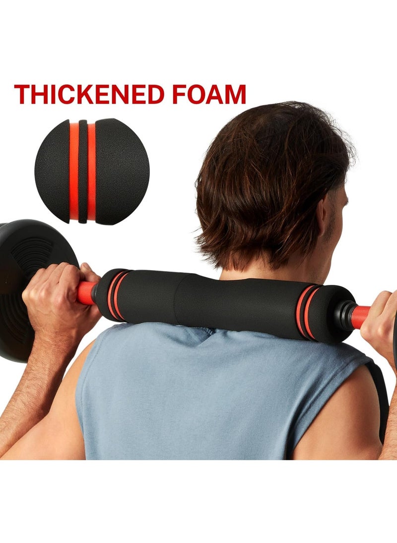 SportQ - SportQ® 6 in 1 Multitasking Dumbbell, Adjustable on Weighted Ball and Olympic Bars, Push Up Training, Ideal for Free Weight Exercise, Fitness and Home Workout, Unisex - Image 1