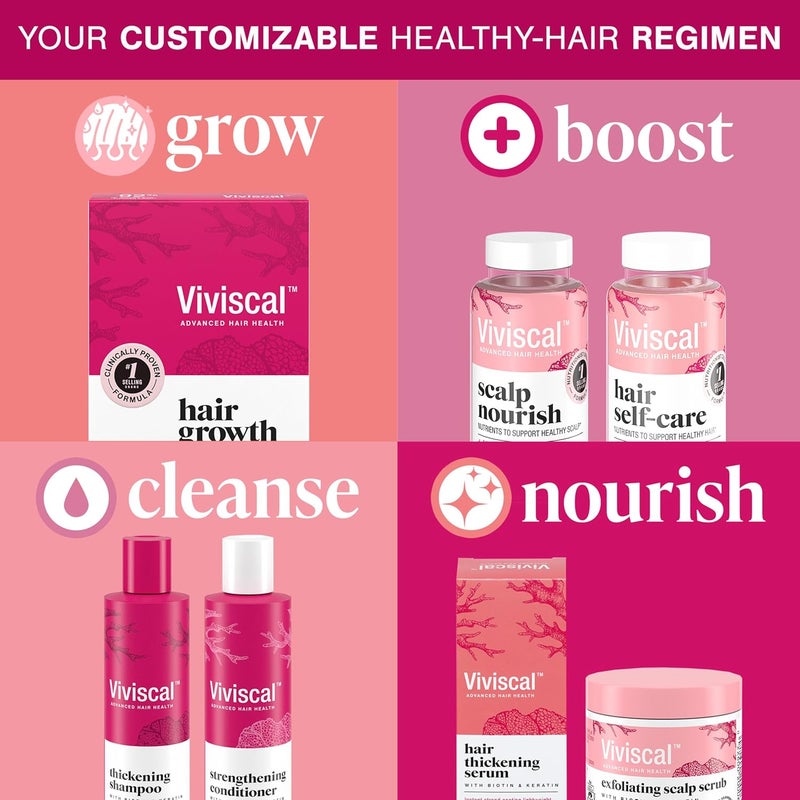Strengthening Moisturizing Conditioner Formulated with Biotin & Keratin & Fortified with Marine Collagen & Seaweed Extract Reduces Breakage for Naturally Thicker & Fuller Looking Hair, 250ml | Strengthens and Reduces Breakage, With Biotin, With Keratin, With Marine Extracts, For Fuller, Healthier Hair - Image 5