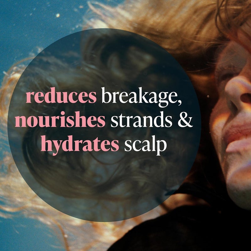 Strengthening Moisturizing Conditioner Formulated with Biotin & Keratin & Fortified with Marine Collagen & Seaweed Extract Reduces Breakage for Naturally Thicker & Fuller Looking Hair, 250ml | Strengthens and Reduces Breakage, With Biotin, With Keratin, With Marine Extracts, For Fuller, Healthier Hair - Image 2