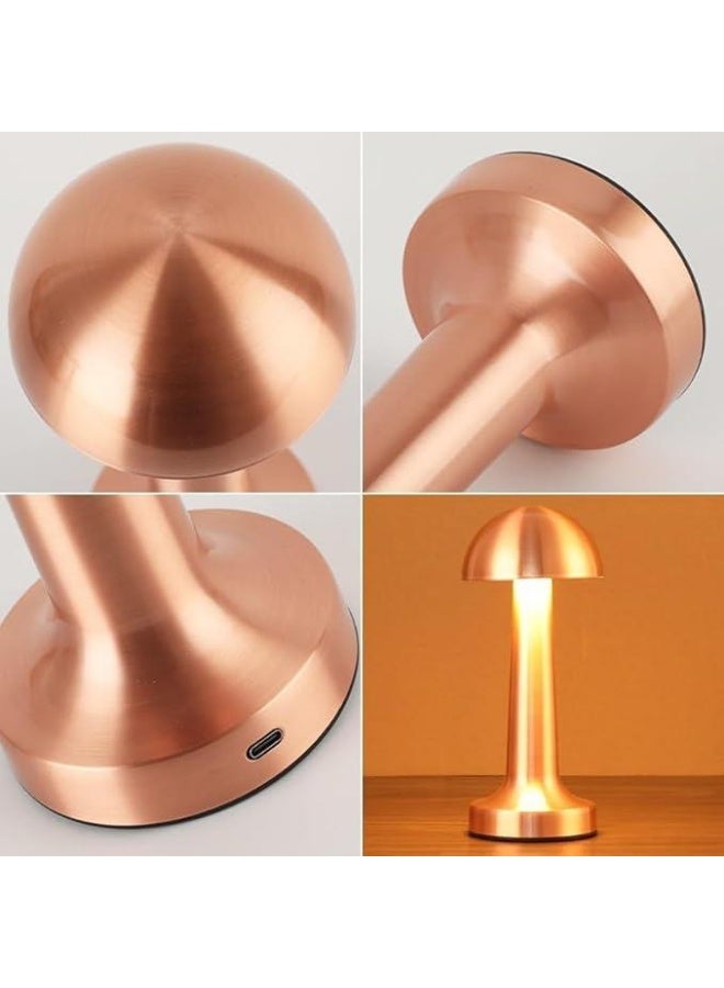 Smart touch lamp rechargeable (USB) - 3 levels of warm light - Modern streamlined design suitable for dining tables and desks. - Image 4