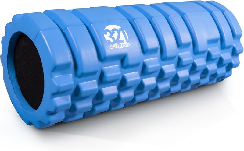 321 STRONG Foam Roller - Medium Density Deep Tissue Massager for Muscle Massage and Myofascial Trigger Point Release, with 4K eBook - Image 1