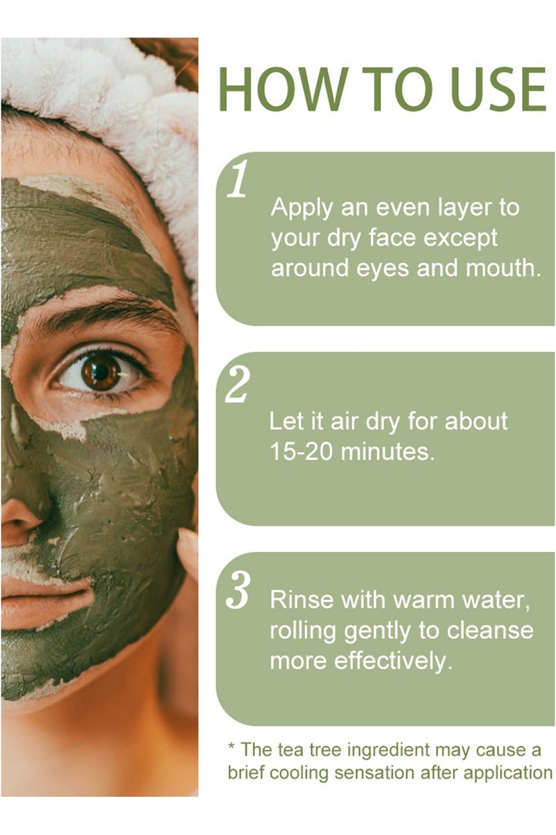 KOEC Relief Mud Mask - Mud Hydrating & Moisturizing Deep Pore Cleanser Face Mask with Nature-Derived Ingredients - Oil Control,Pore Minimizing and Radiant Skin for All Type - Image 4