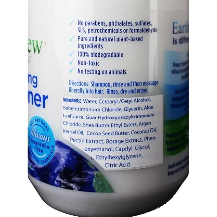 Conditioner, Fragrance Free Conditioner, 14.5 oz, Rich Moisturizing- Designed for Environmental Sensitivities (MCS, EI, MI) - Image 3