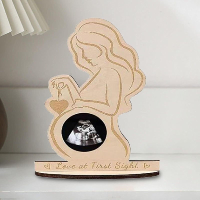 Handmade Wooden New Mom Gift Sign Easy Assembly Desk Decor Ornament - Image 3