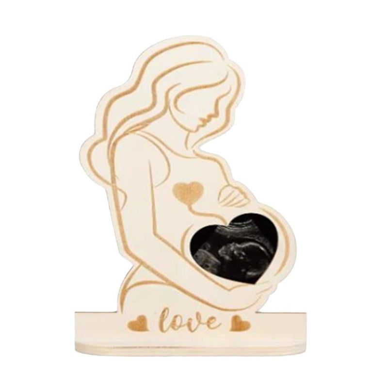 Handmade Wooden New Mom Gift Sign Easy Assembly Desk Decor Ornament - Image 5