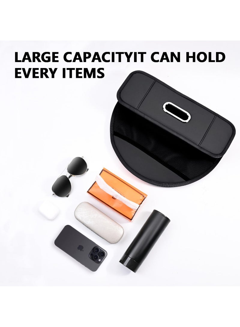 Captaintech Car Rear Backseat Extra Multifunctional Drink Cup Holder Organizers, with Car Tissue Holder and Storage Box Hook, Multi-functional Storage Car Organizer Back Seat, Great for Kids and Travel - Image 3