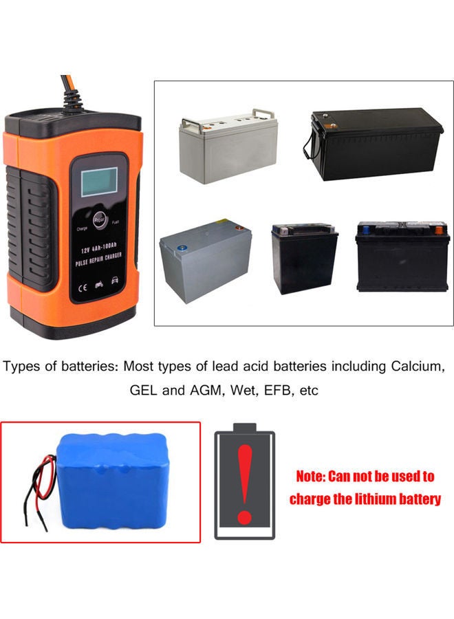 NIBEMINENT 12V 5A Full Automatic Car Battery Charger - Image 3
