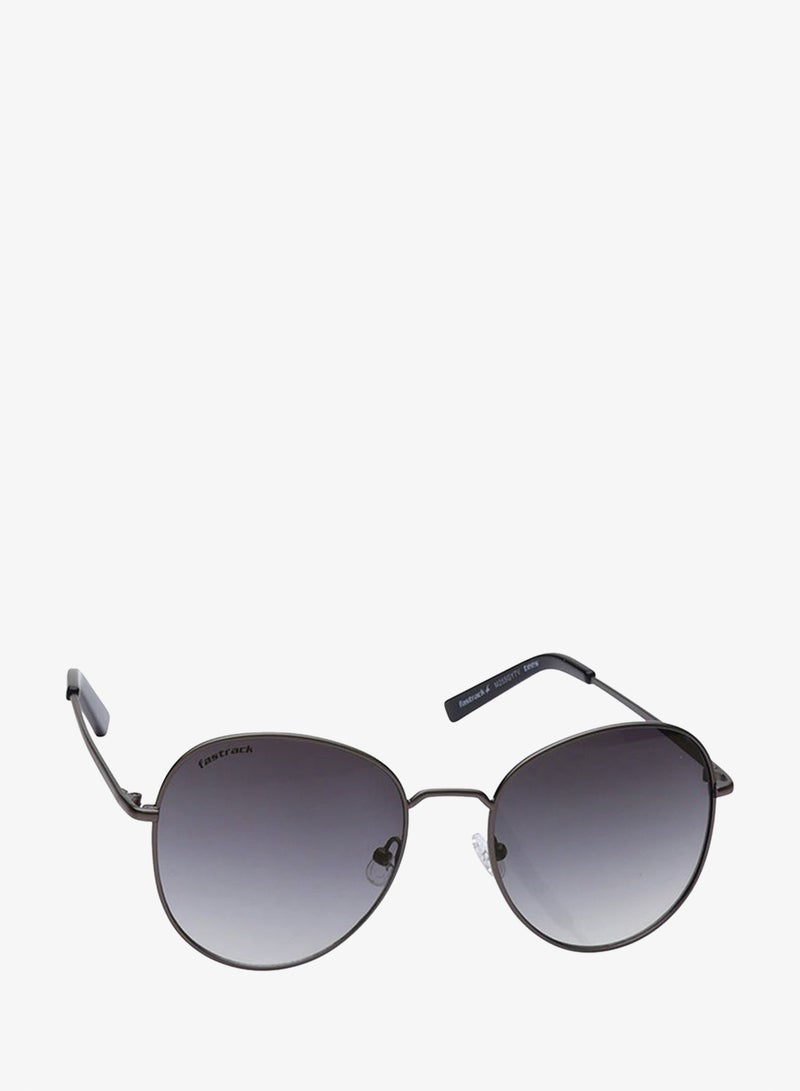 fastrack Non Polarized Sunglasses Black Frame Smoke Mirror Lens 54mm  - M255GY7V - Image 2