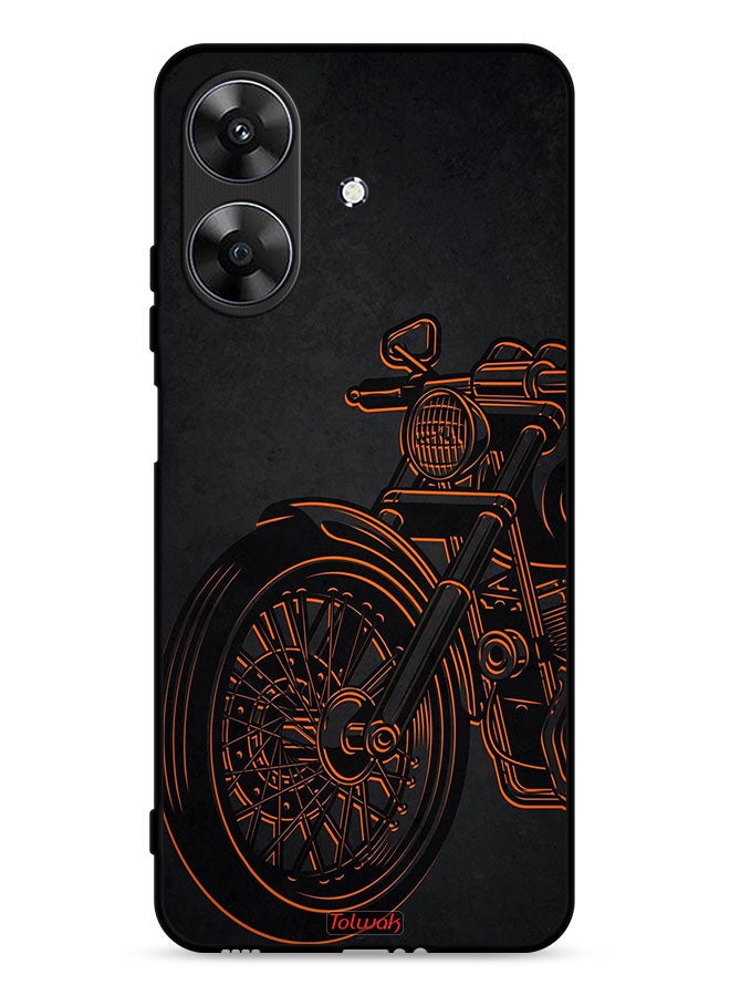 Tolwak Realme Note 60 4G Protective Case Cover Vintage Bike - Image 1
