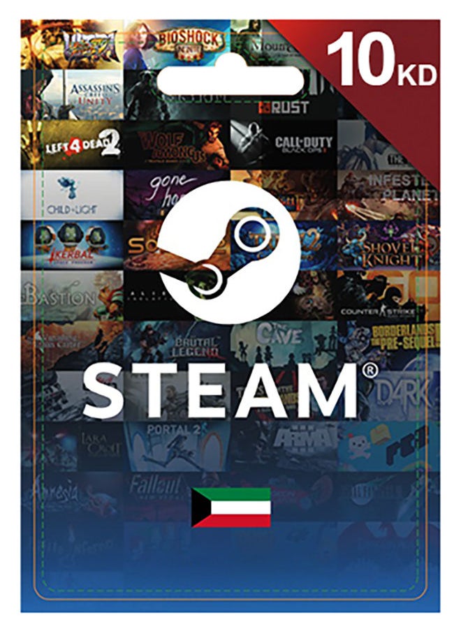 Steam KUWAIT Steam 10 KWD (Delivery via SMS/WhatsApp) 