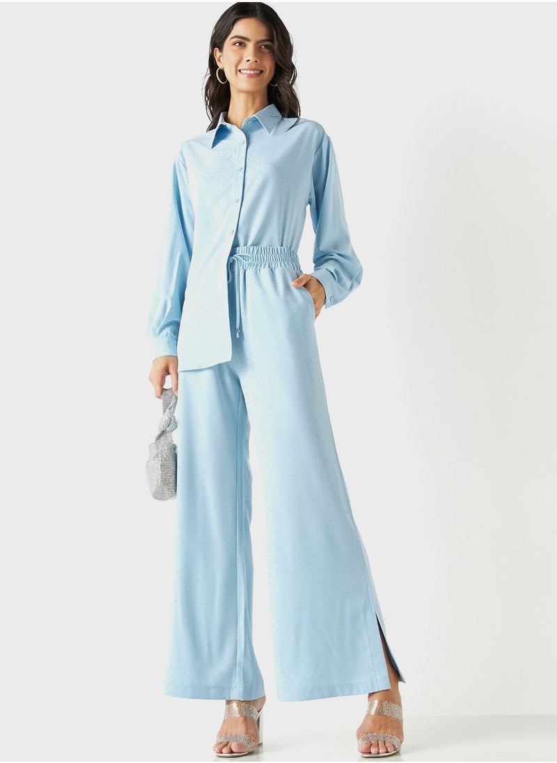 Iconic Flared High Waist Pants  - Image 4