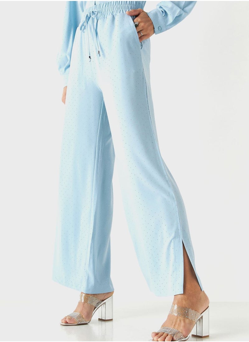 Iconic Flared High Waist Pants  - Image 1