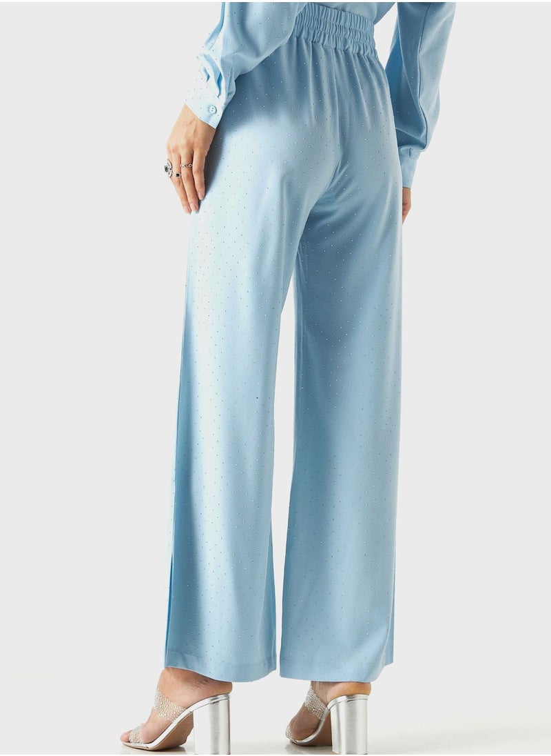 Iconic Flared High Waist Pants  - Image 2