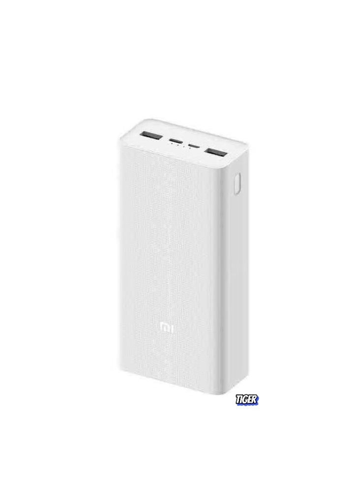 JAJEEK Mi Power Bank 3 30000mAh PB3018ZM – 3 USB Ports, Type C, 18W Fast Charging, Portable Xiaomi Powerbank, External Battery Charger for Phones, Tablets, Laptops - Image 1