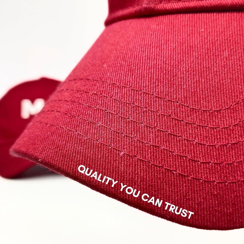 Gogirgit Mom and Dad Cotton Cap Hat - Adjustable Size | Gifts for Mom Dad | Pregnancy Announcement | Photo Shoot Prop for Parents | Pack of 2 Couple Caps - Image 4