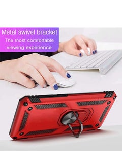 Generic Case for Google Pixel 4a 5G with Ring Holder Red  - Image 5