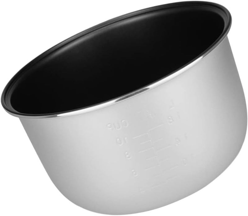 comfrt Non- Stick Inner Pot power cooker replacement inner pot non- stick interior metal inner cooking pot pressure cooker inner pot for power pressure cooker rice cooker 2l Rice Cooker Inner Pot - Image 1
