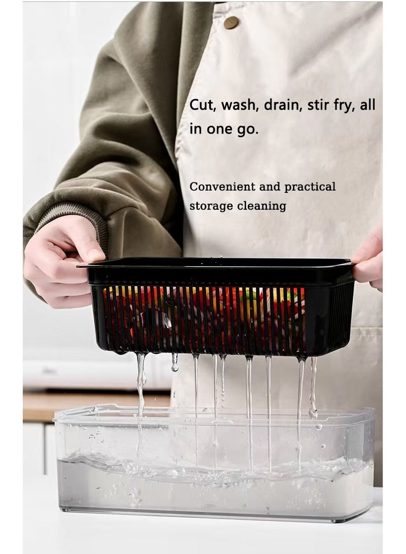 Captaintech أداة تقطيع وشرائح وخضروات متعددة الوظائف مكونة من 22 قطعة - Image 5