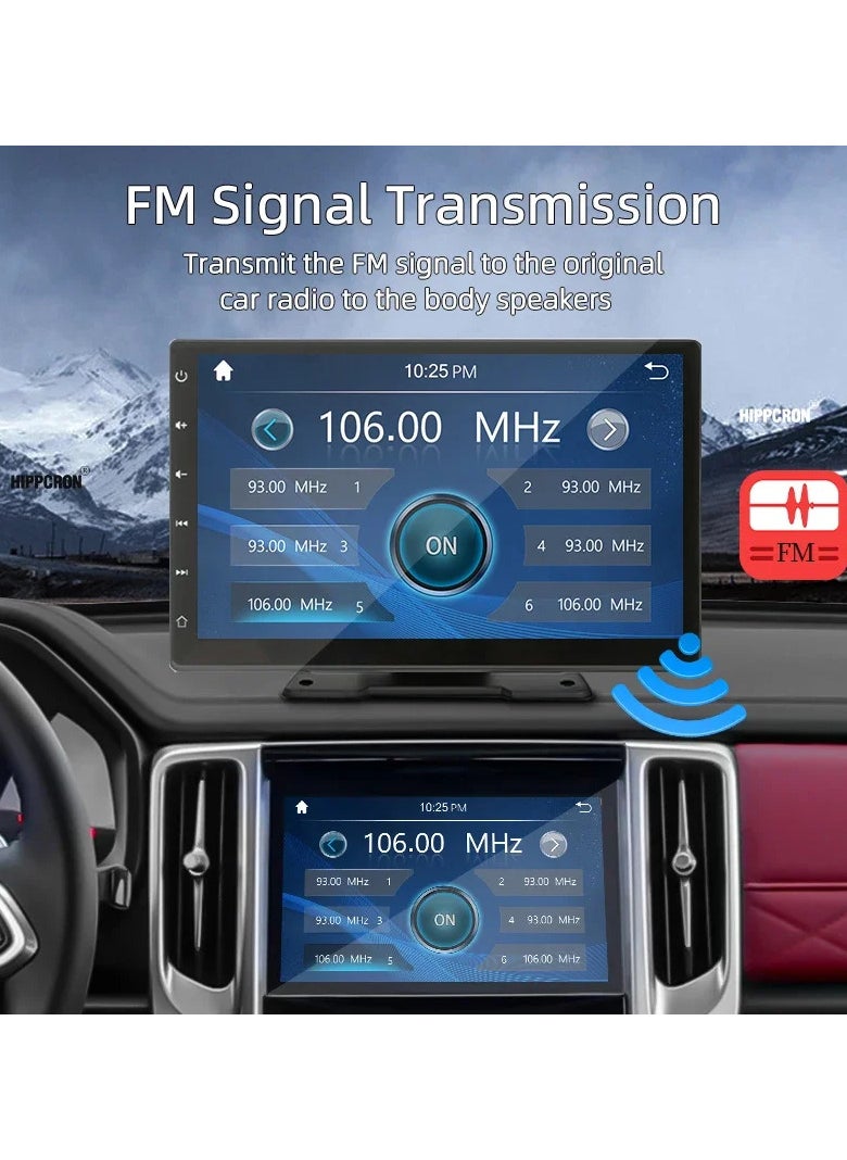 Generic - 9 inch touch screen car multimedia Wi-Fi video player wireless screen for all types of cars and trucks for Android and iphone devices  / Mirror Link - Image 1