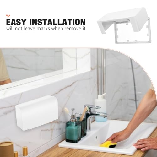 Uonlytech Flip Weatherproof Outlet Cover Water Proof Socket Box Self Adhesive Receptacle Protector for Outside Home - Image 5