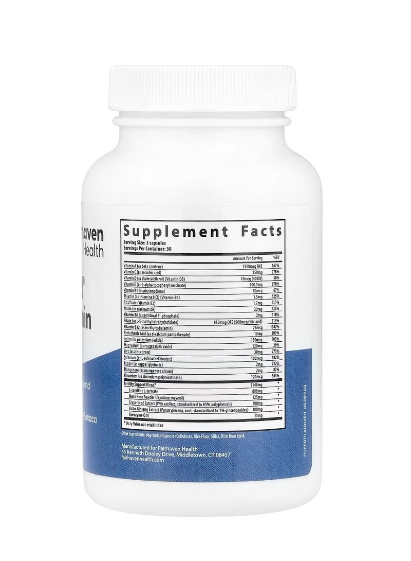 فايرهايفن هيلث فيرتيل إيد، فيتامينات متعددة للرجال، 90 كبسولة - Image 2
