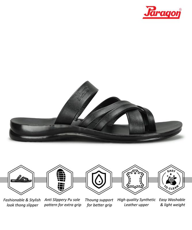 PARAGON PUK2205G Men's Slip On Sandals | Trendy Casual Slip-on Sandals with Cushioned Footbed, and Durable Construction | Perfect for Everyday Casual - Image 3