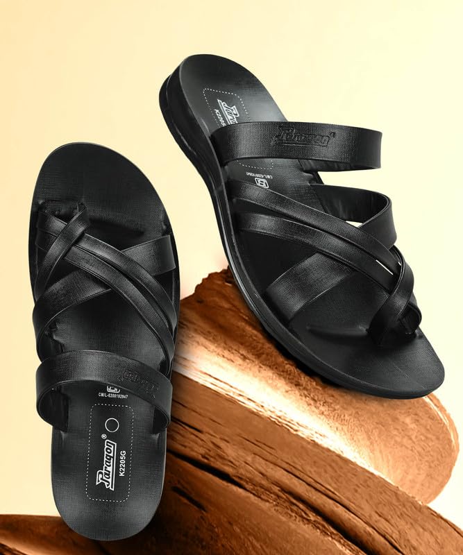 PARAGON PUK2205G Men's Slip On Sandals | Trendy Casual Slip-on Sandals with Cushioned Footbed, and Durable Construction | Perfect for Everyday Casual - Image 2