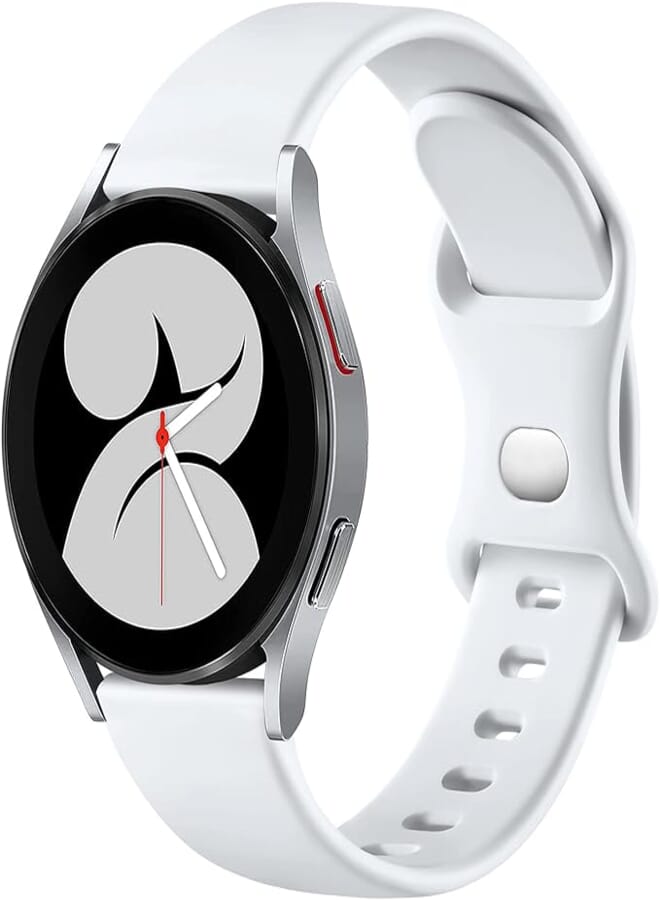 Lerobo Band Compatible with Samsung Galaxy Watch 6/5/4 Band/Active2 40mm 44mm,Galaxy Watch 3 41mm,Galaxy Watch 42mm Classic/Gear Sport SmartWatch,20mm Silicone Watchband Sport Strap for women men