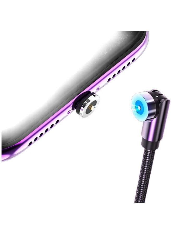 Zitai Magnetic Type-C Data Cable, Huawei Xiaomi Charging Cable, Phone Gaming Charger Cable, Bendable Straight Head Switchable, One Cable One Plug [Type-C], 1 Meter, Black - Image 2