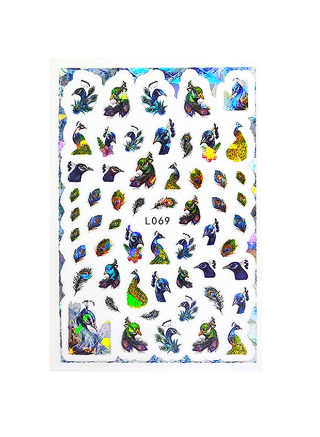 brunson 3D Design Stickers For Nails Art Decoration L069 - Image 1