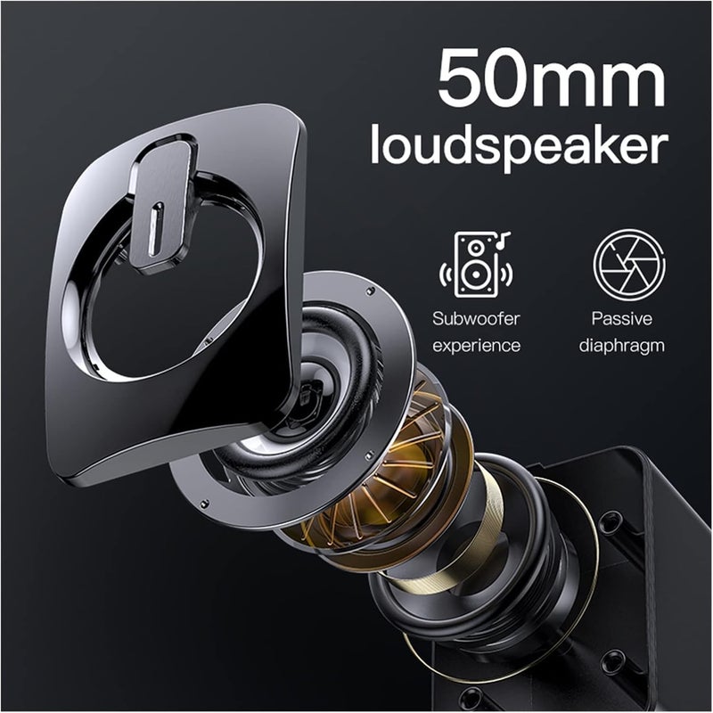 Mini Computer Speaker USB - 3W*2 RGB Lights Wired Stereo - 3.5mm Jack + 2.0 USB Powered For Gaming/Movie/Music/PC/Laptop - Image 4
