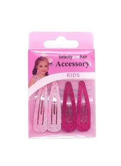 roro Hair Clips For Kids With Glitter 4S Fk1013 
