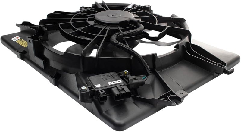 TRQ Radiator Cooling Fan Assembly for 2014-2016 Hyundai Sonata & Kia Optima - Image 4