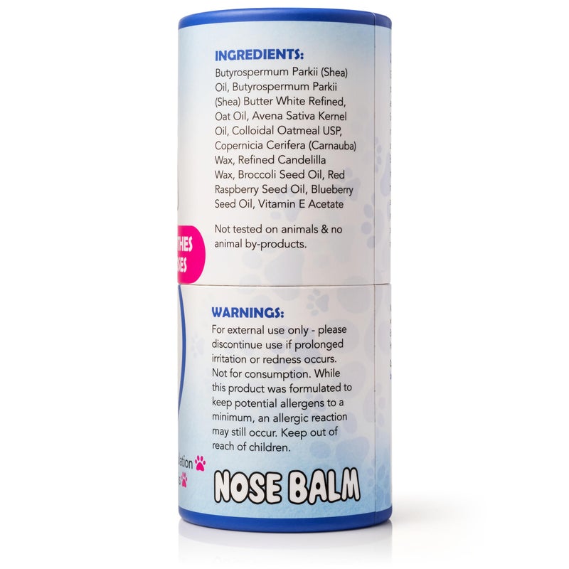 Squishface Nose Balm - Soothe & Protect Dry, Cracked Dog Snouts - Plant-Based, Lick-Safe Formulation to Aid in Relief of Hyperkeratosis - Great for All Breeds! (1.75 oz), Manufactured in USA - Image 3