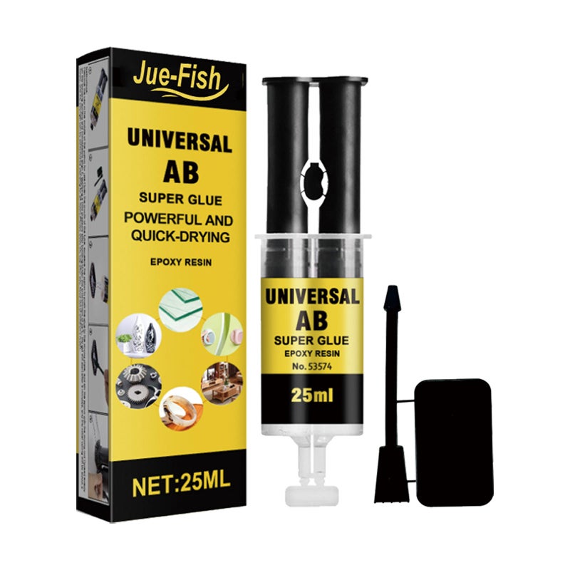 Jue Fish Stable Adhesive Glue Epoxy Resin Glue Waterproof High Temperature Resistant Multifunctional Metal Crack Filling Glue - Image 1