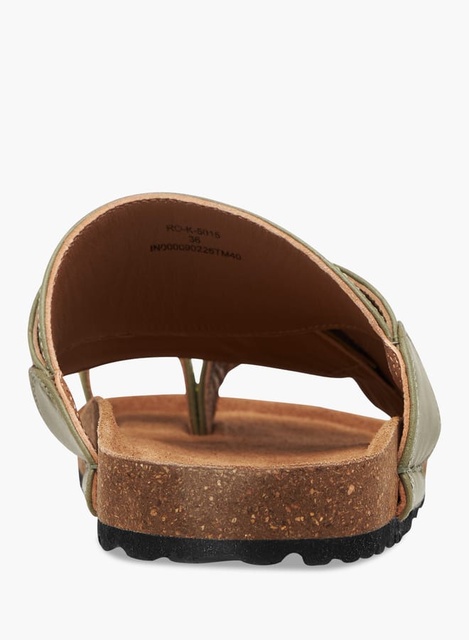 Al Waha Boys Embroidered Slip-On Arabic Sandals - Image 4