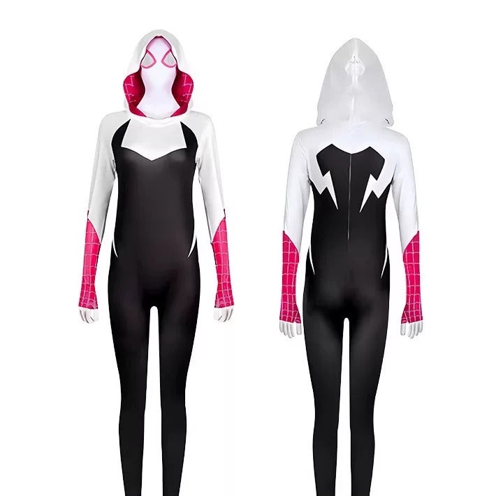 Spider-Man Cosplay Costume Bodysuit for Kids & Adults - Miles Morales & Gwen Stacy