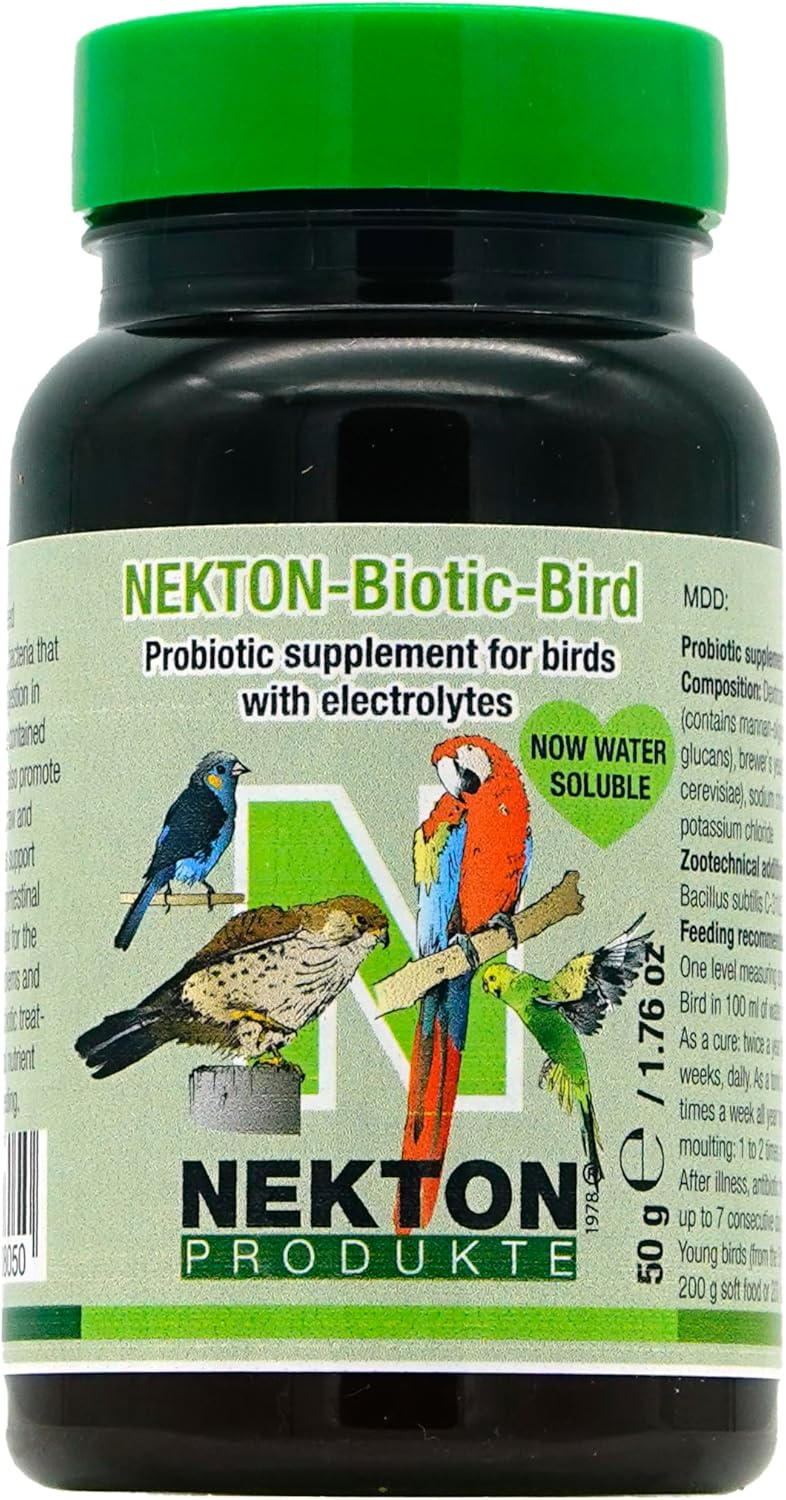 نيكتون NEKTON-Biotic-Bird | بروبيوتيك للطيور الزينة وطيور الصيد | علف تكميلي (50 جرام) - Image 1